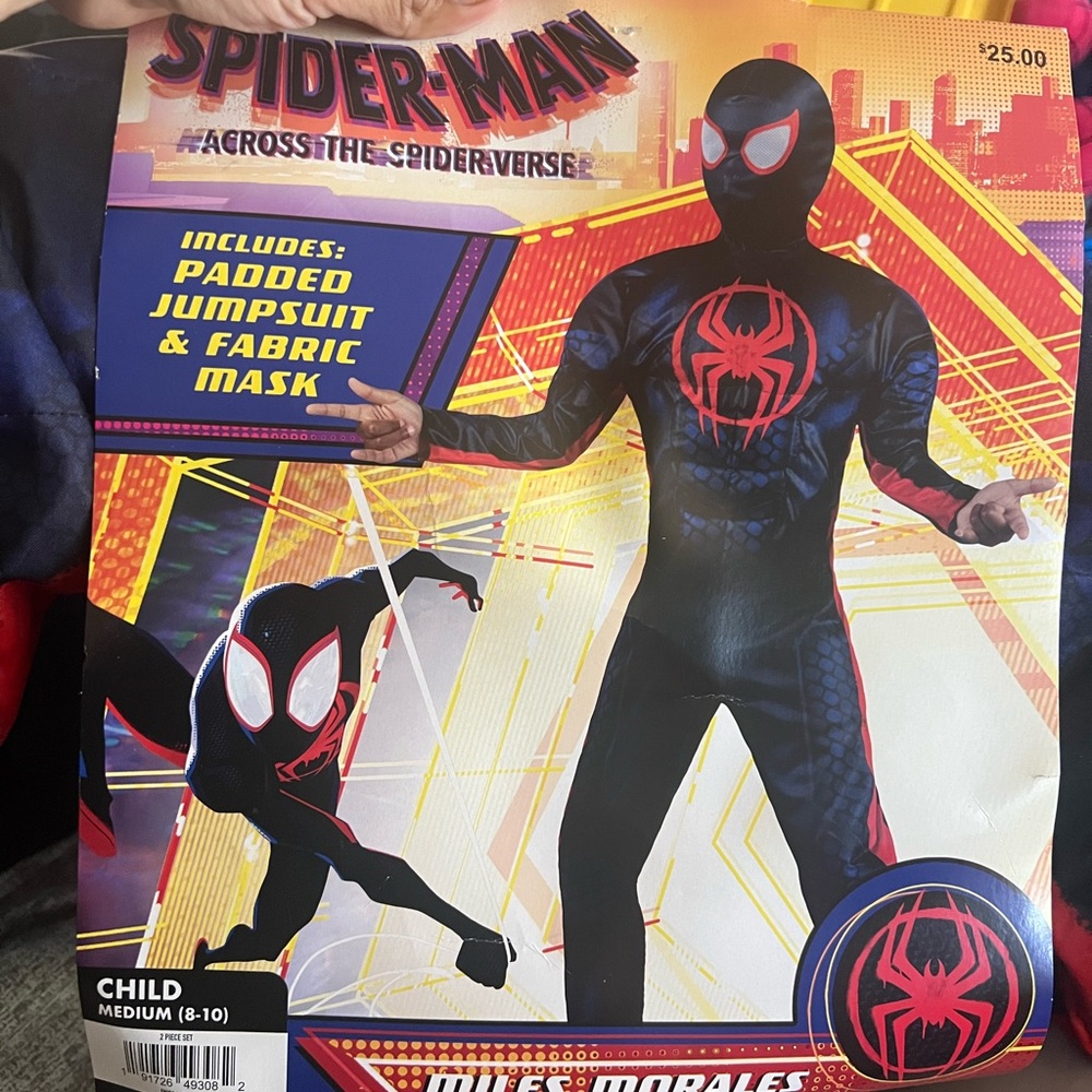 Spider-Man Kids Costume - Black and Red